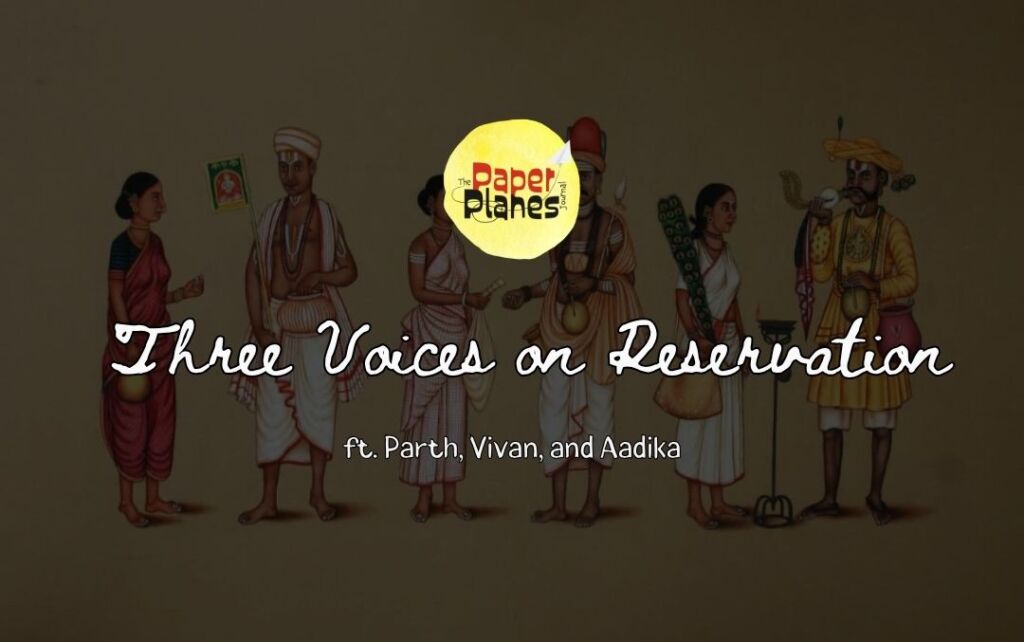 hree Voices on Reservation