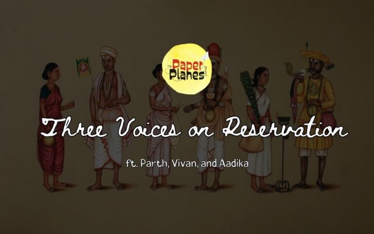 hree Voices on Reservation